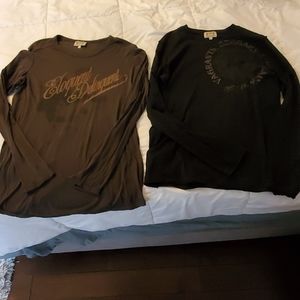 2 Juicy Couture shirts - excellent condition